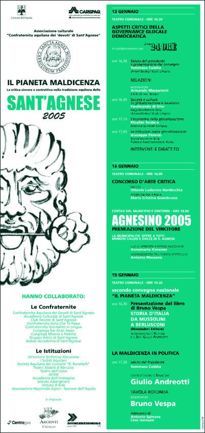 Locandina convegno 2005