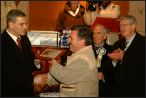 La premiazione del vincitore 2005